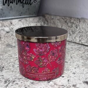 BBW Champagne Apple & Honey 3-Wick Candle